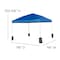Flash Furniture 10'x10' Blue Pop Up Canopy Tent with Wheeled Case JJ-GZ1010PKG-BL-GG - alternate 5